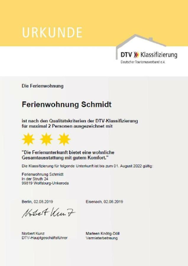 Ferienwohnung Am Rennsteig Bei Eisenach - Ilona Schmidt Wolfsburg-Unkeroda Екстер'єр фото